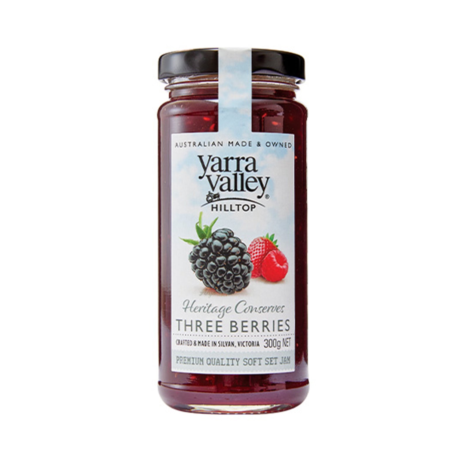 Yarra Valley Three Berries Jam 300g