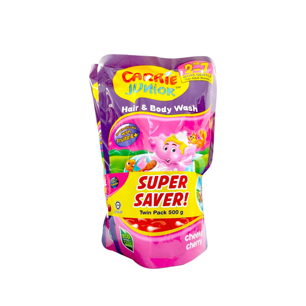 Carrie Junior Hair Body Cheeky Cherry Twin Refill 500g (highest price)