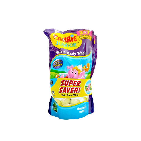 Carrie Junior Hair Body  Double Milk Twin Refill  500g (highest price)