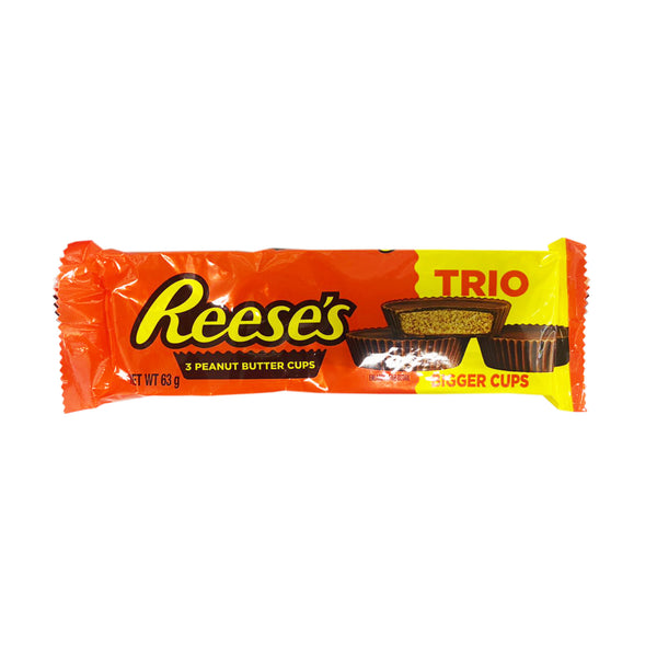 Reeses Trio Peanut Butter Cups 63g (highest price)