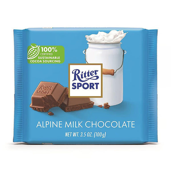 Ritter Sport Alpine Milk Chocolate 100g (highest price)
