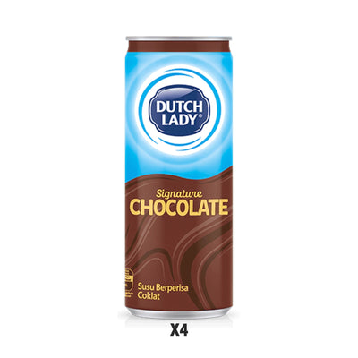 Dutch Lady Signature Chocolate Milk (Can) 240ml