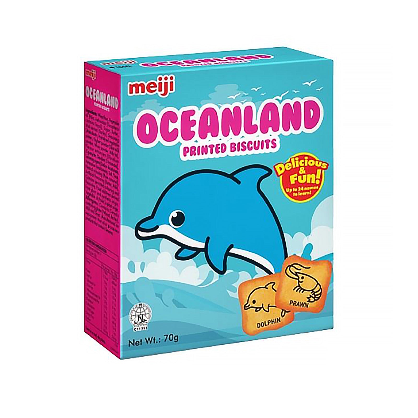 Meiji Oceanland Biscuit 70g