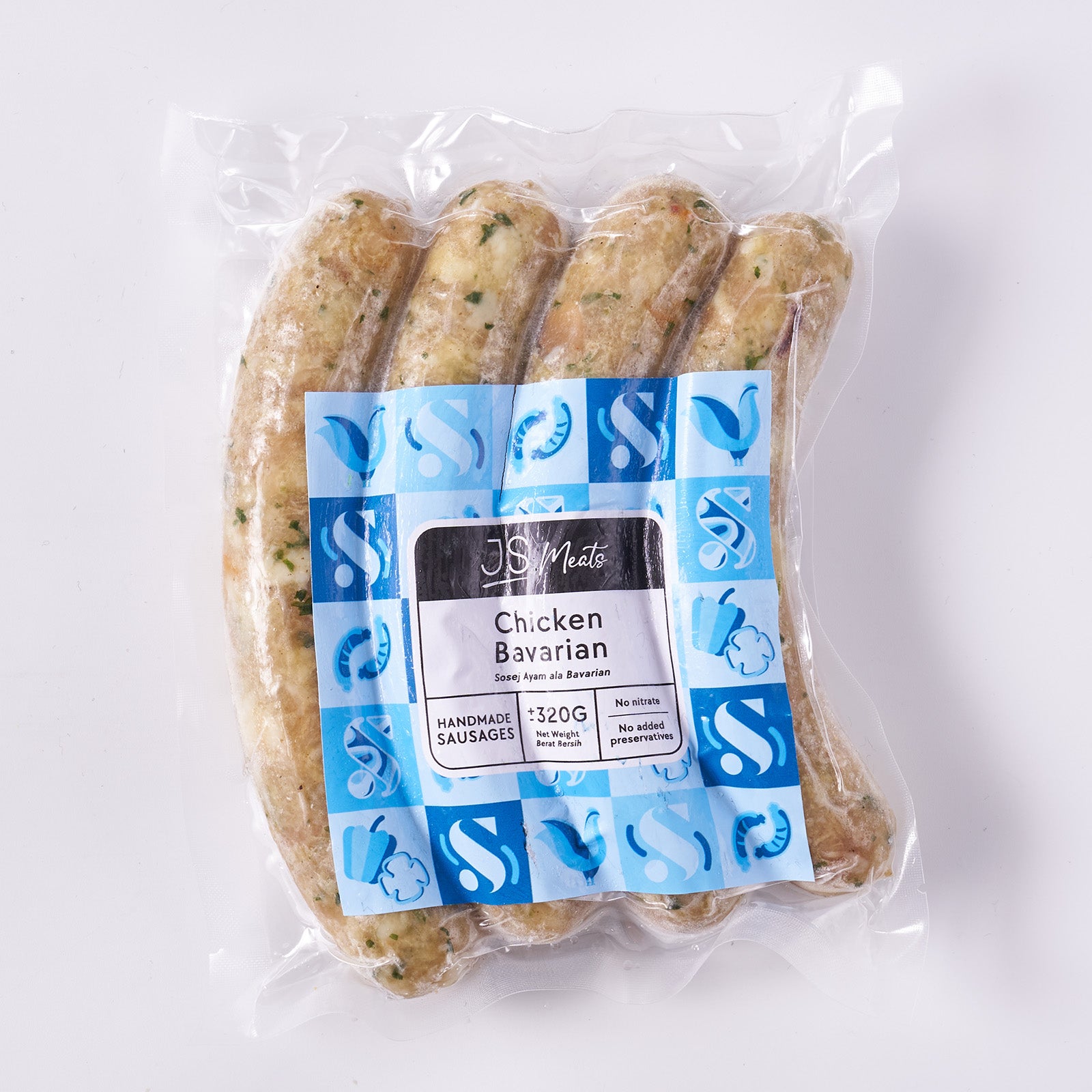 JS Meats Bavarian Chicken Sausage 4pcs/pack