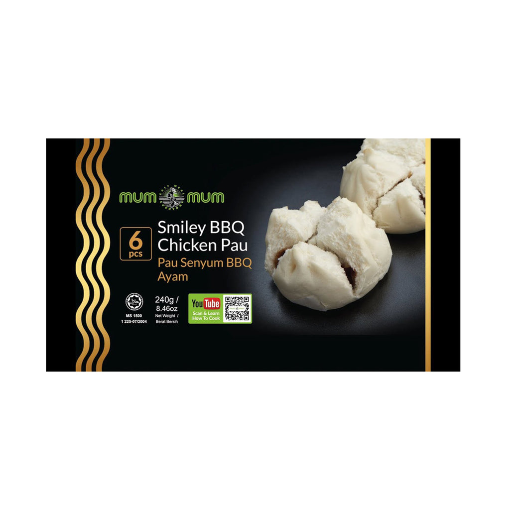 Mum Mum Smiley Barbecue Chicken Pau 240g