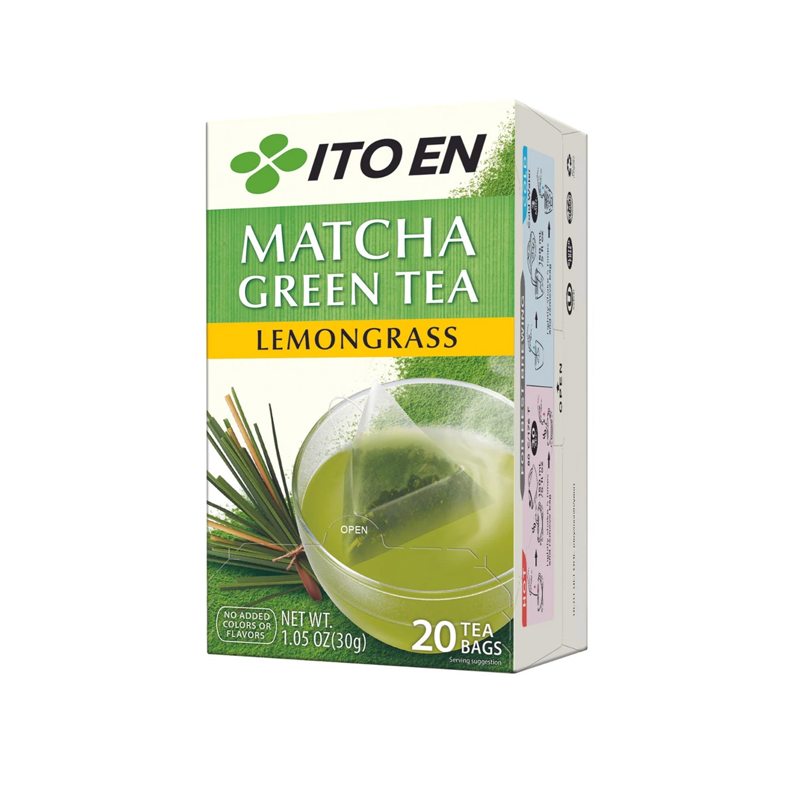 Ito-En Matcha Green Tea with Lemongrass 20pcs/pack
