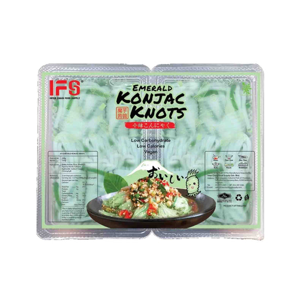 Ifs Emerald Konjac Knots 200g