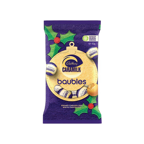 Cadbury Caramilk Baubles 112g