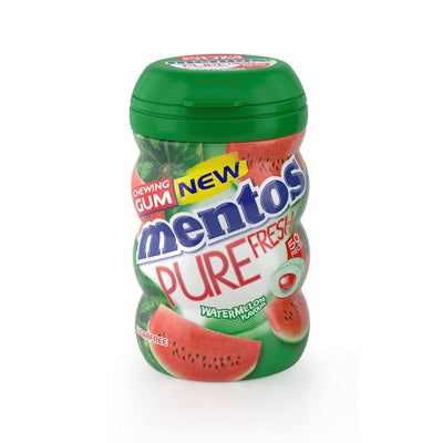 Mentos Pure Fresh French Watermelon Bottle 57g