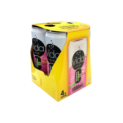 Vida C Pink Guava Sparkling Drink 325ml