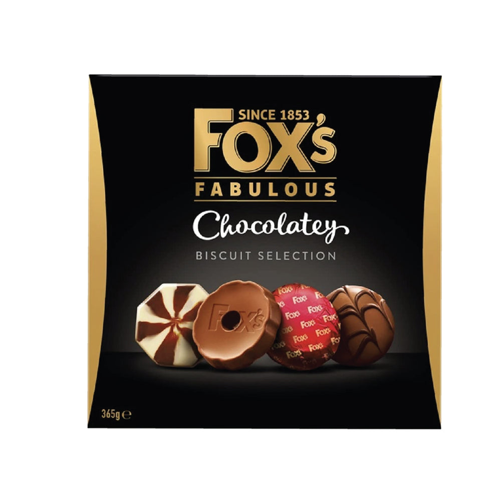 Fox's Fabulous Chocolatey Biscuit Selection Box 365g