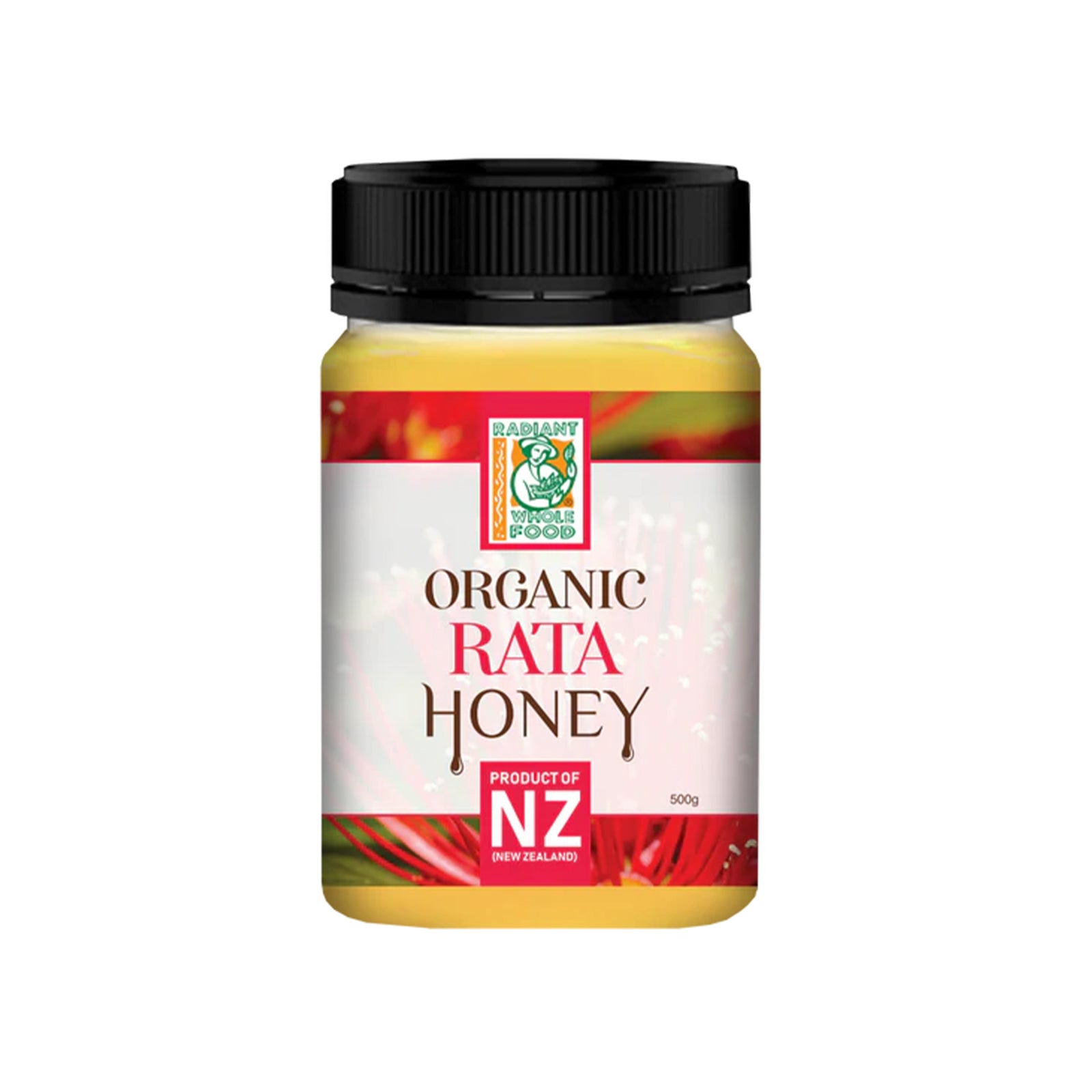 Radiant Organic Rata Honey 500g