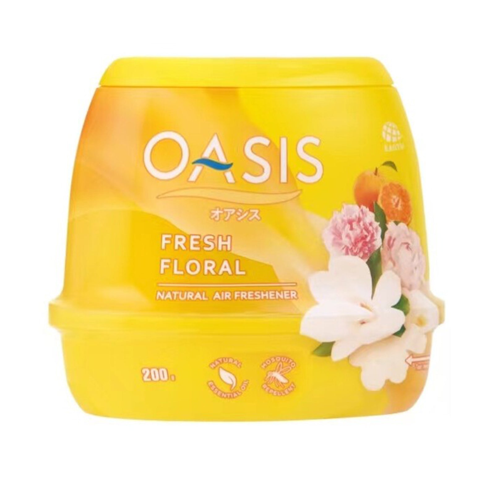 Oasis Gel Mosquito Repellent Air Freshener Fruity Floral 200g