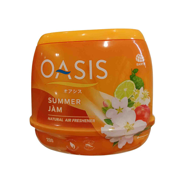 Oasis Gel Mosquito Repellent Air Freshener Strawberry Jam 200g