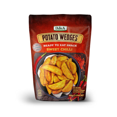DJ and A Potato Wedges Sweet Chilli 100g