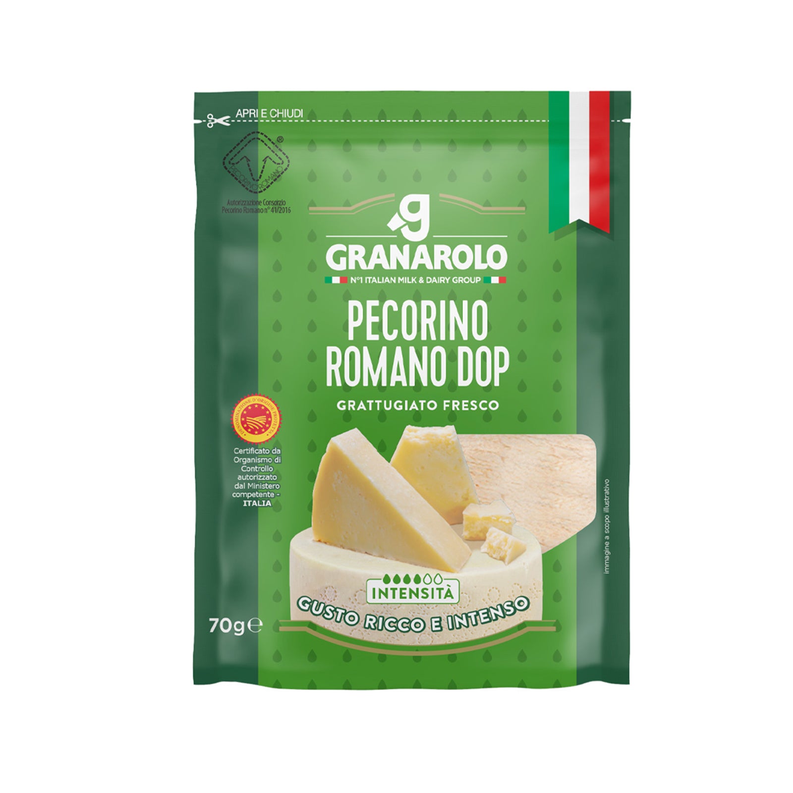 GRANAROLO PECORINO ROMANO PDO G/TED 70G
