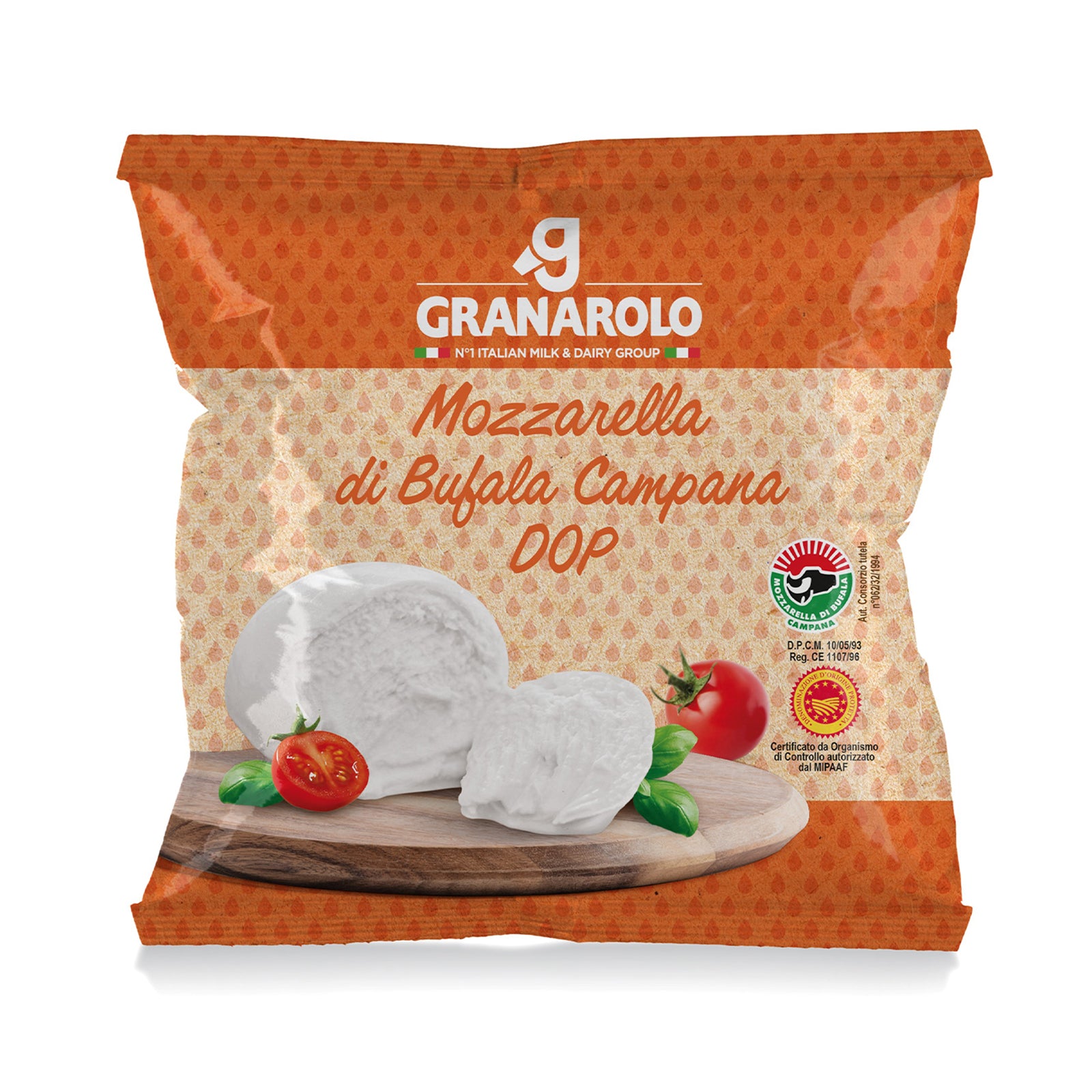 GRANAROLO BUFFALO MOZZARELLA BALL 125G
