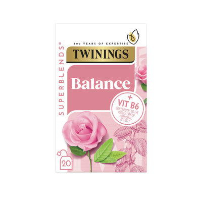Twinings Balance Rose, Lemon Verbena and Lemon Balm Herbal Tea 20pcs/pack