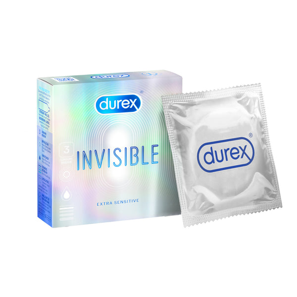 Durex Invisible Extra Sensitive Condoms 3pcs/pack (highest price)