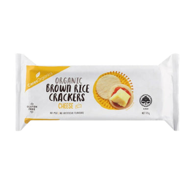 Ceres Organic Brown Rice Cheese Cracker  115g