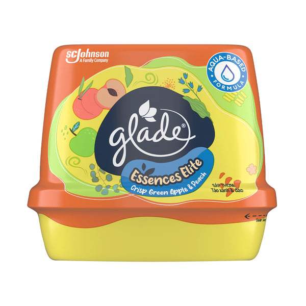 Glade Premium Scented Gel Crisp Green and Peach 180g