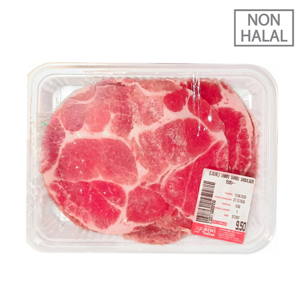 [NON-HALAL] Shabu Shabu Shoulder (Local) 150g+/-