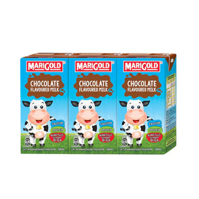 Marigold UHT Chocolate Milk 200ml x 3