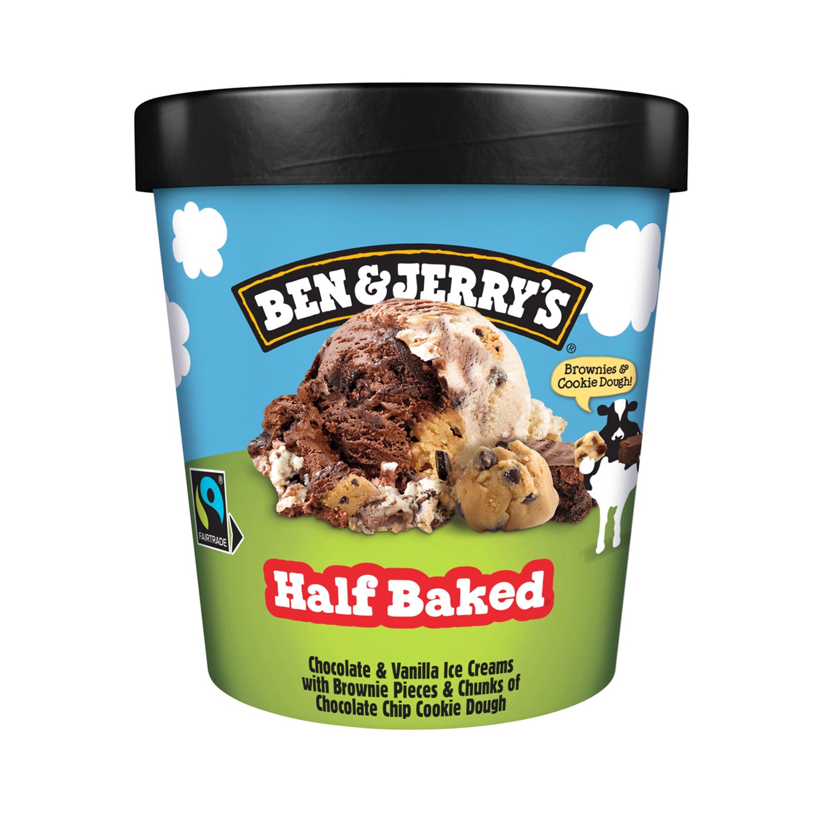 Ben & Jerry Half Baked Ice Cream Tub 465ml