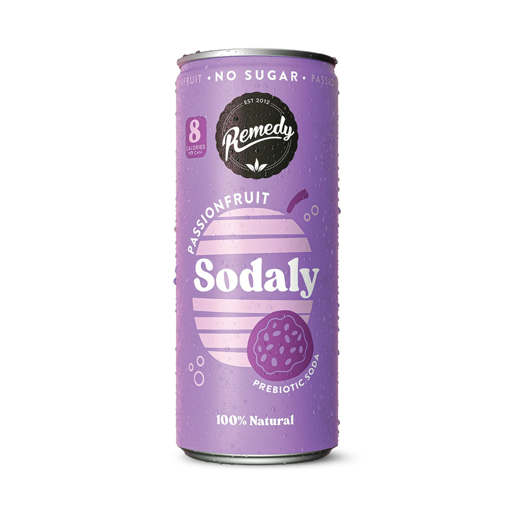 Remedy Sodaly Preb Soda Passionfruit 250ml