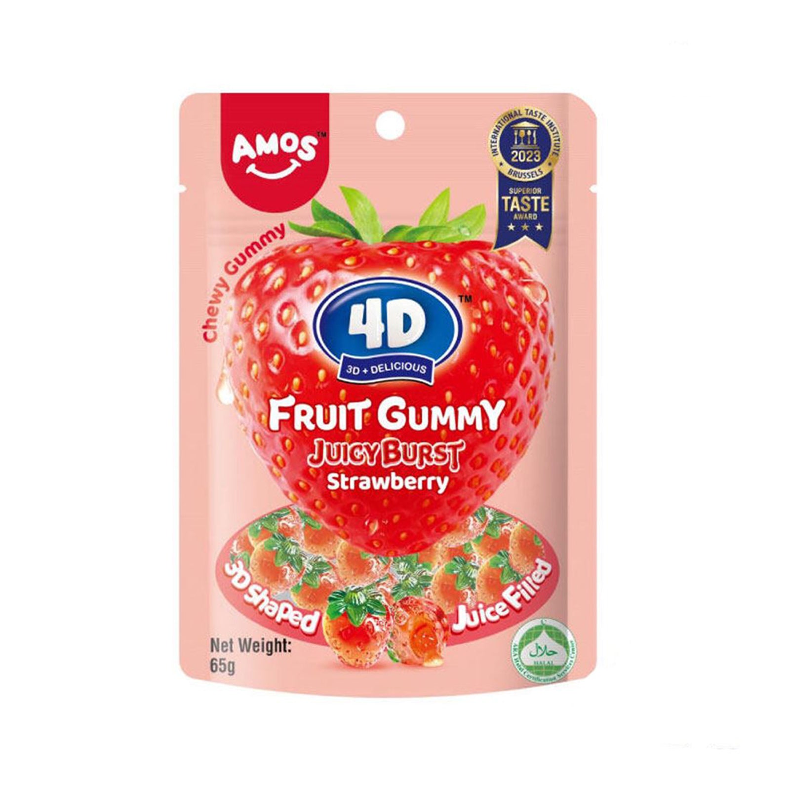 Amos 4D Gummy Juicy Gummy 65