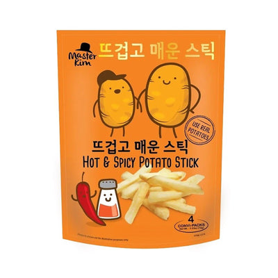 Master Kim Hot & Spicy Potato Stick 18g x 4
