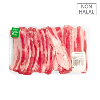 [NON-HALAL] Sliced Belly (Local) 300g+/-