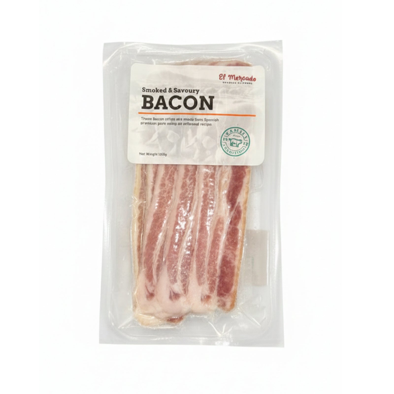 [NON-HALAL] El Mercado Spanish Bacon 150g