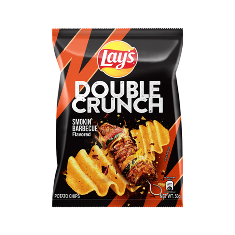 Lays Double Crunch Smokin Barbecue 50g