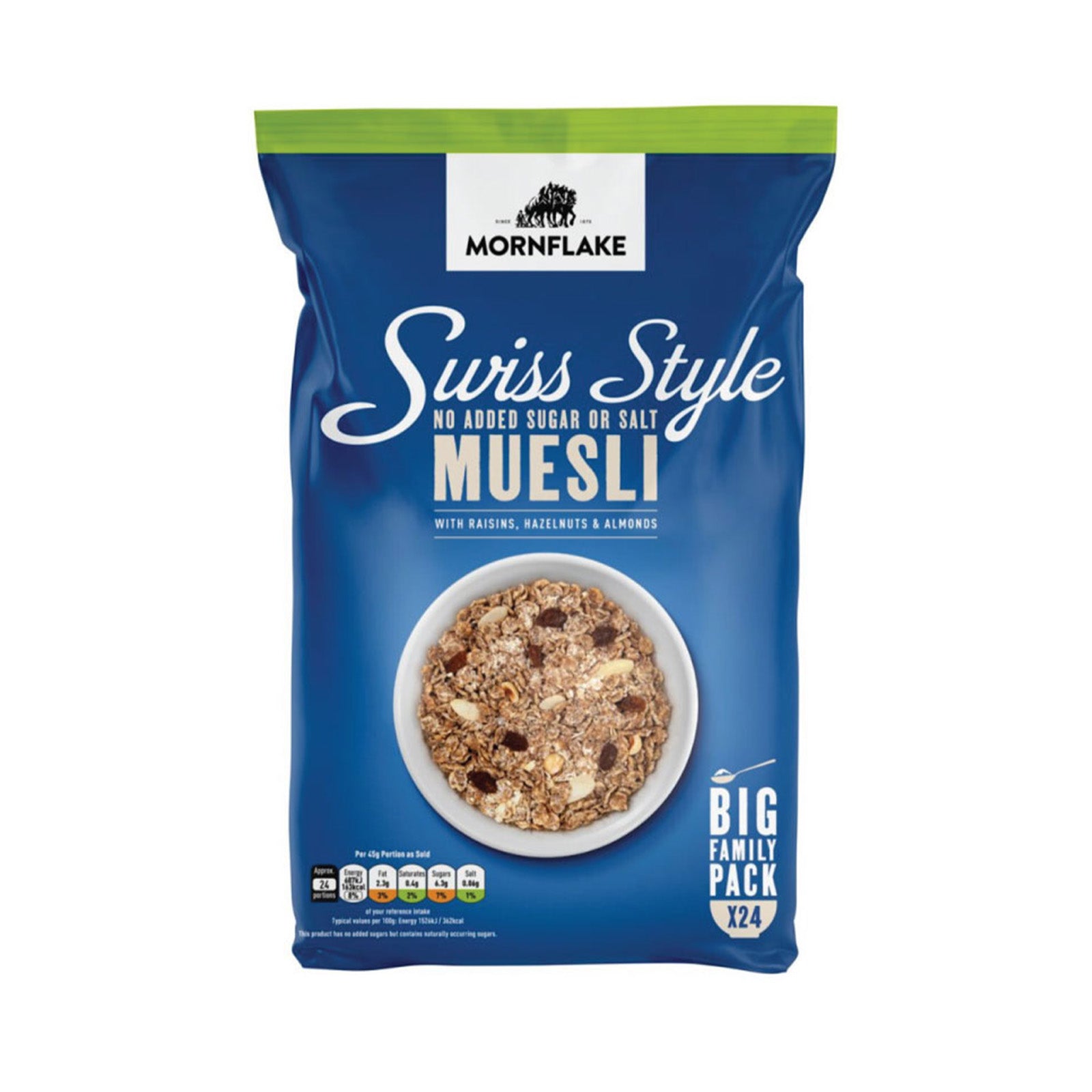 Mornflake Classic Muesli Swiss Style (No Sugar) 1.1kg