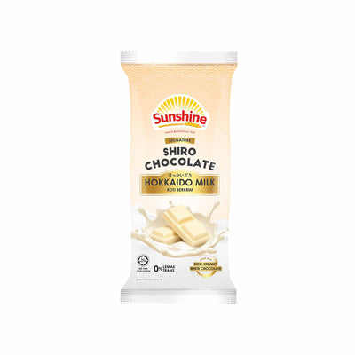 Sunshine Shiro Chocolate Hokkaido Milk Cream Roll Bun 52g