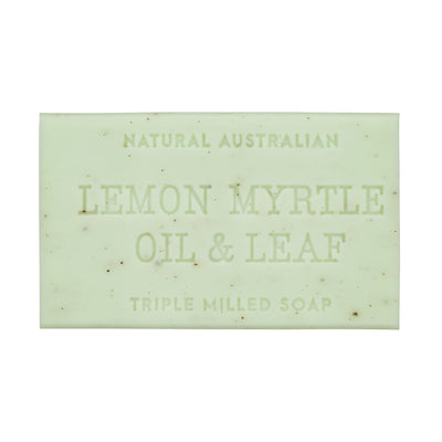 Natural Australian Lemon Myrtle Leaf Soap 200g