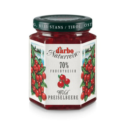 Darbo 70% Wild Lingonberry Jam 200g