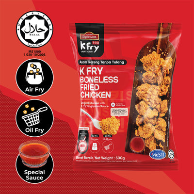 Grab Signatures KFry Yangnyeom Boneless Fried Chicken 500g