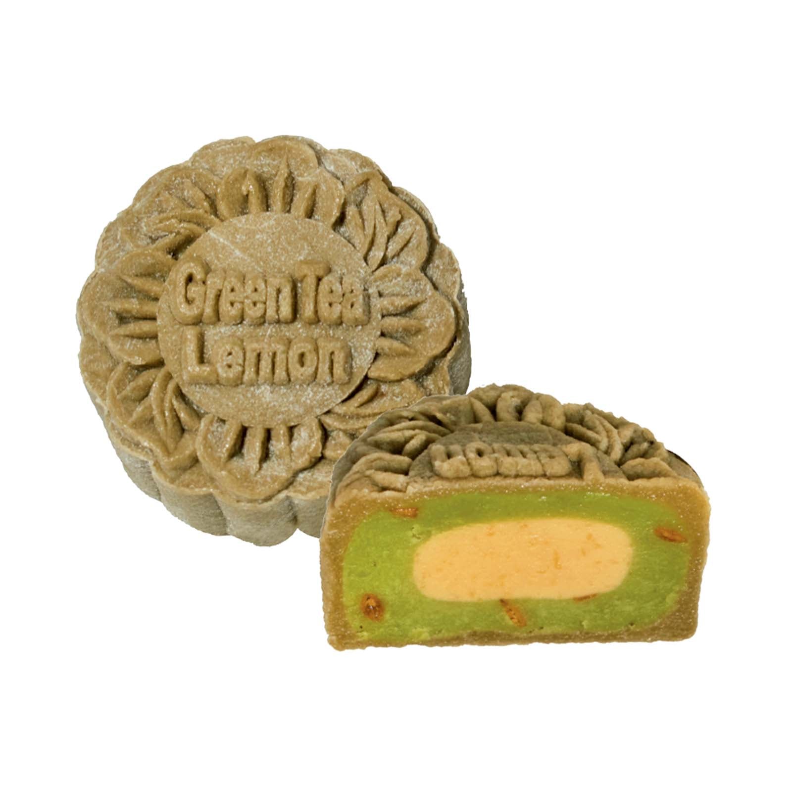 Oversea Snowy Green Tea with Lemon Mooncake 160g