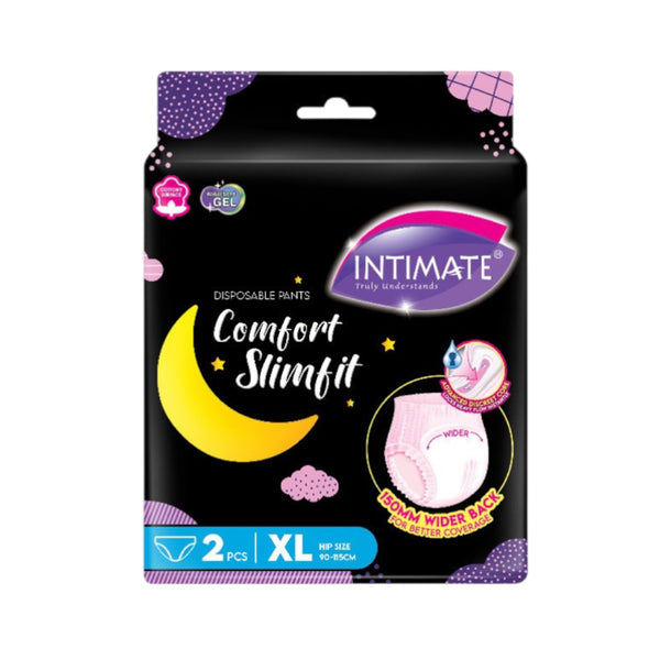 Intimate Comfort Slimfit Disp Panties L 2pcs/pack