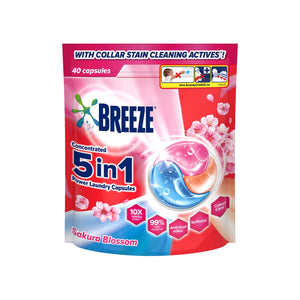 Breeze Capsules Blossom Laundry Refill 420g x 40