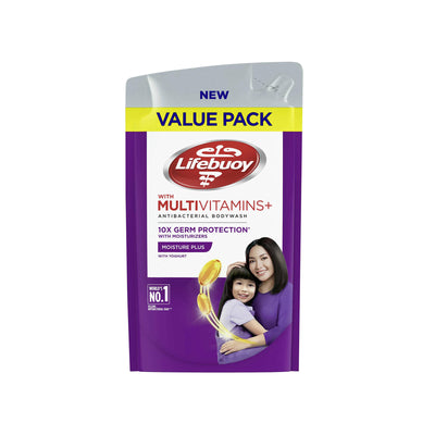 Lifebuoy Moisture Plus Body Wash Refill 800ml
