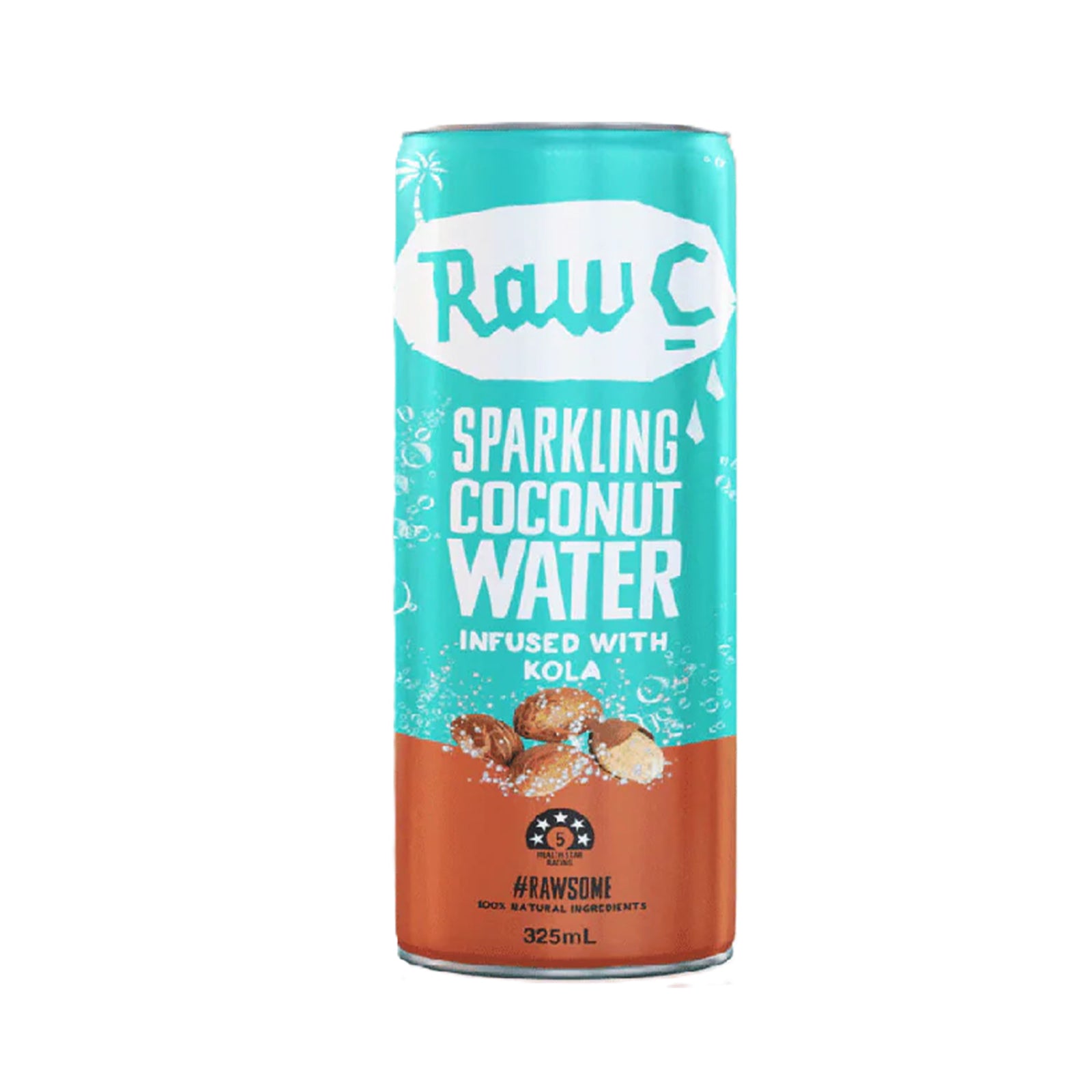 Raw C Sparkling Coconut Water Infused with Kola 325ml