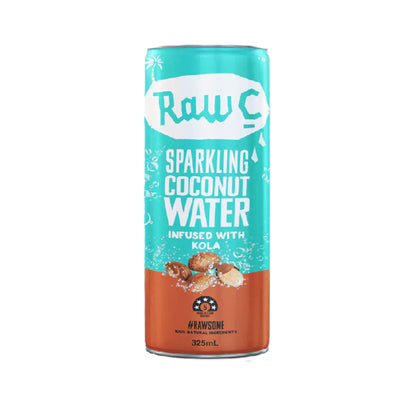 Raw C Sparkling Coconut Water Infused with Kola 325ml