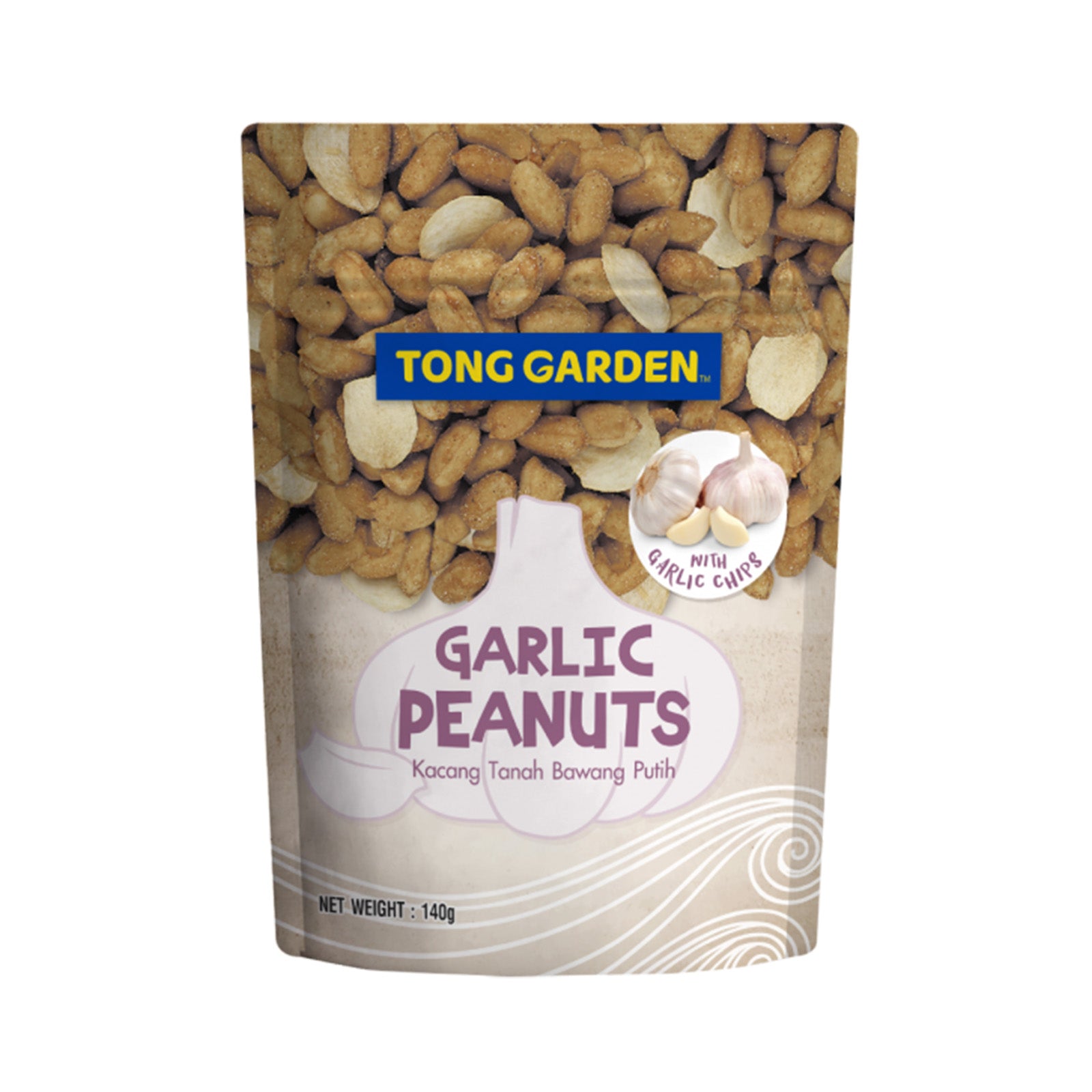 Tong Garden Garlic Peanuts 140g