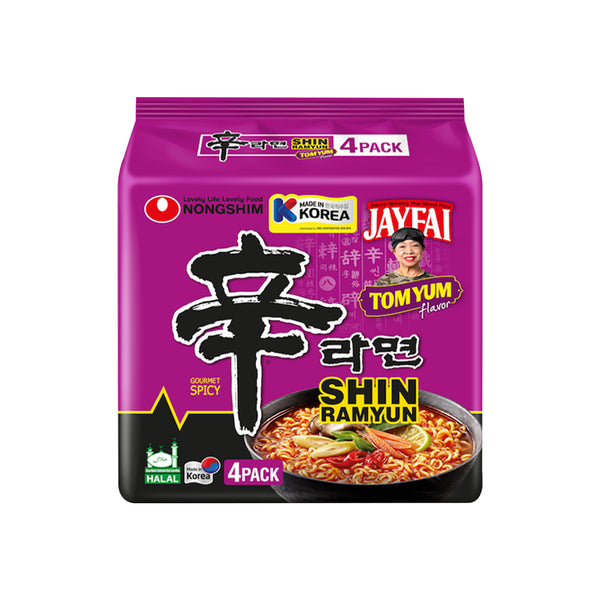 Nongshim Shin Ramyun Tom Yum (Korea) 123g x 4 (highest price)