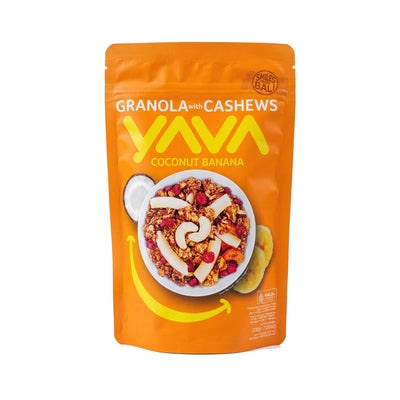 Yava Granola Coconut Banana 200g