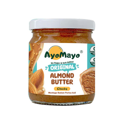 Ayomayo Original Almond Butter (Chunky) 180g