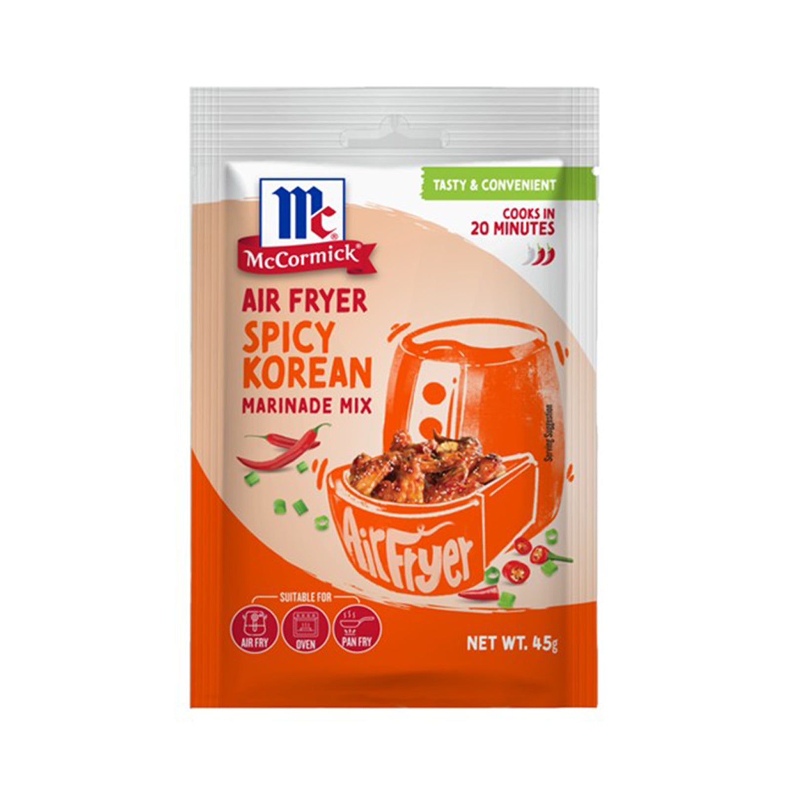 McCormick Air Fryer Spicy Korean Marinade Mix 45g